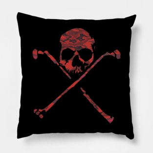 Calavera Pirata Batic Pillow