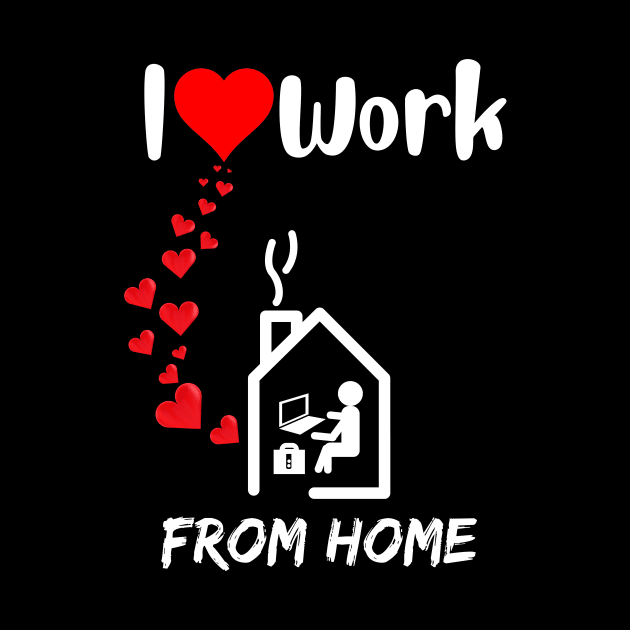 I love work from home remote worker home office fan by Artstastic