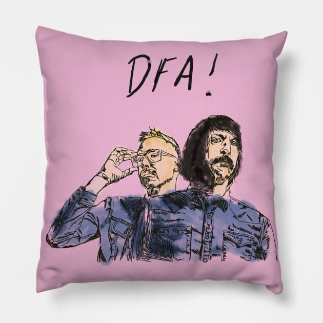 Death From Above Pillow by Lydia Westerman