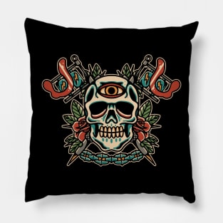 tattoo artist Pillow