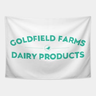 Goldfield Farms Logo Tapestry