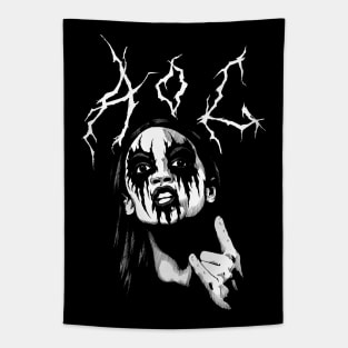 Black Metal AOC 1 Tapestry