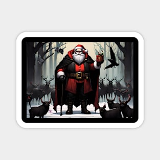 Goth Santa Magnet