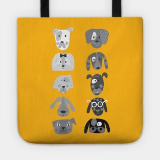 Dog Themed Value Scale for Art Teacher Artist Tote