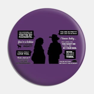 WayHaught Silhouette Quotes Pin