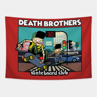 death brothers skateboard club Tapestry