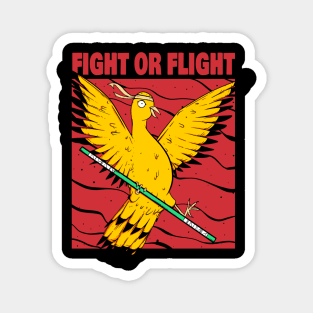 Fight Or Flight Magnet