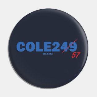 Gerritt Cole 257 strikeout Design Pin