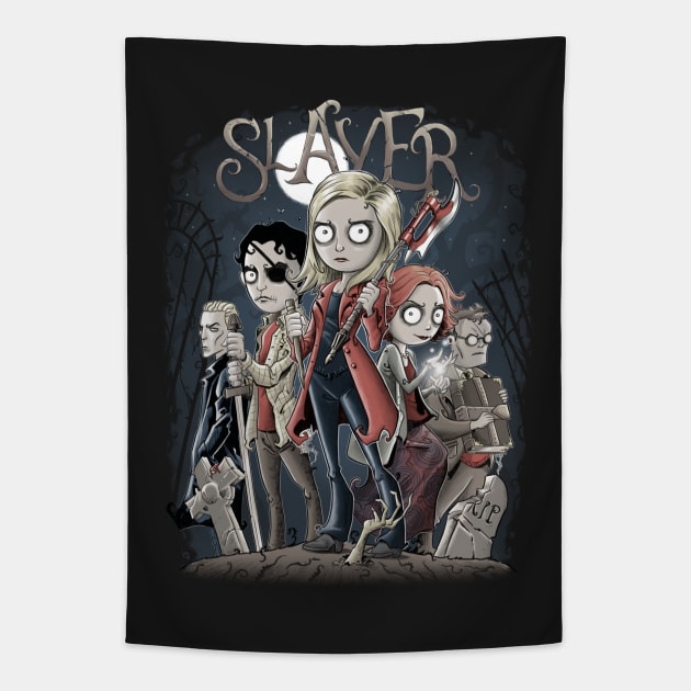 Slayer Tapestry by saqman