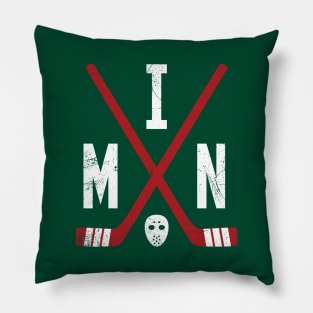 MIN Retro Sticks - Green Pillow