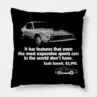 SAAB SONETT - advert Pillow