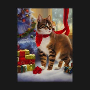 christmas cat T-Shirt