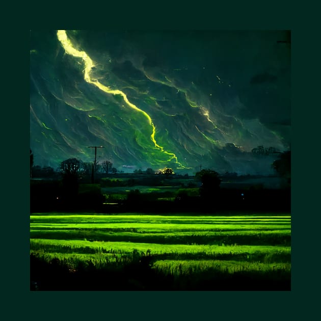 Green Lightning | Strike Home by Kazaiart