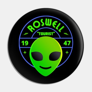 Roswell Tourist Pin