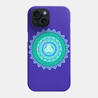 Sun and sea spirals Phone Case