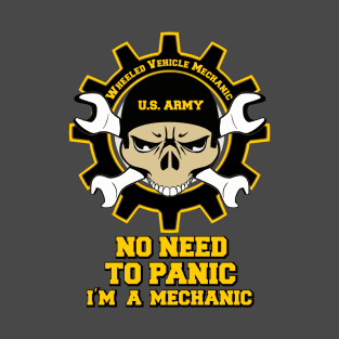 Wheeled Vehicle Mechanic - Military Machanic T-Shirt