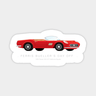 Ferris Bueller's Day Off - Famous Cars Magnet