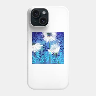 Blue Tranquility Flower Meadow Phone Case