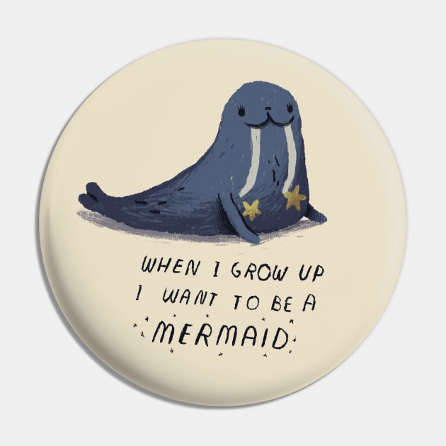 mermaid Pin by Louisros