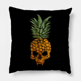 Pineapple Skull Pillow