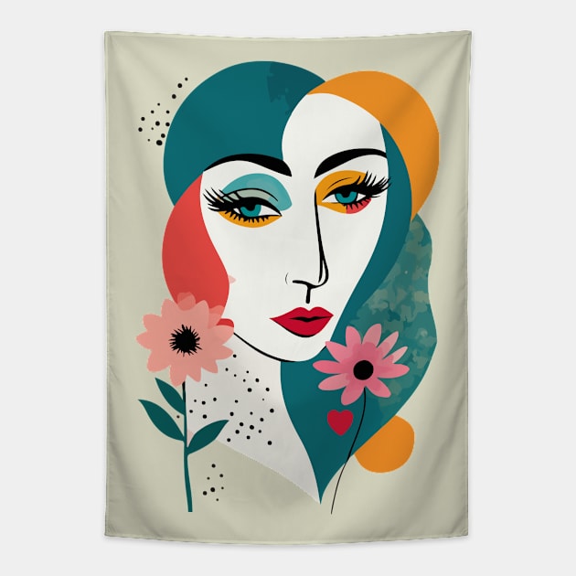 sad mom Tapestry by vibrain