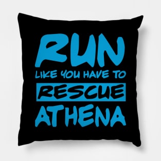 Saint Seiya - Run like you have to rescue Athena - (Cygnus no Hyoga) Pillow