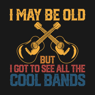 Guitar Band Guitar Player Vintage T-Shirt