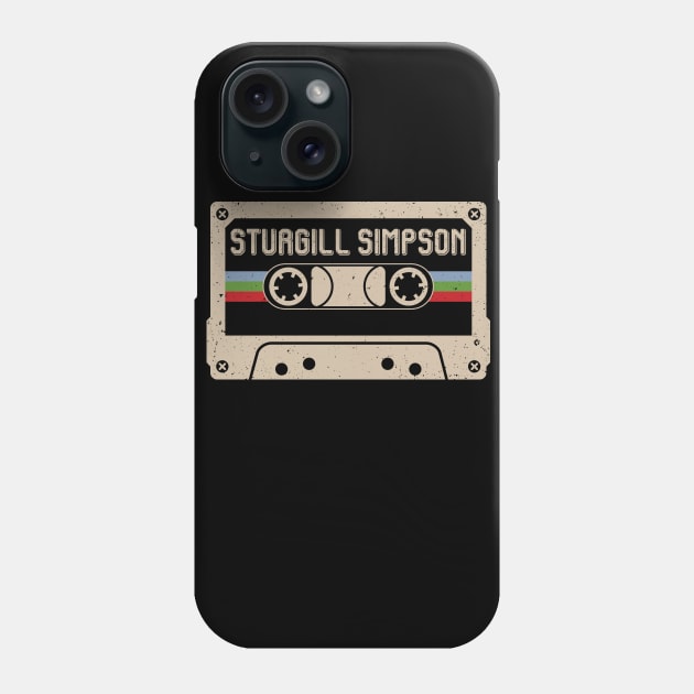 Sturgill Simpson Vintage Cassette Tape Phone Case by Horton Cyborgrobot