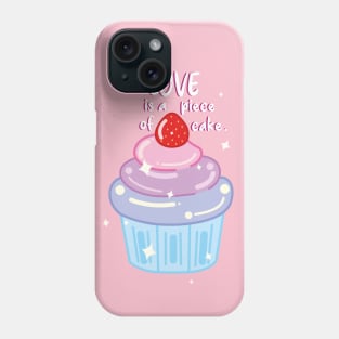 Love Cupcakes: Bisexual Phone Case