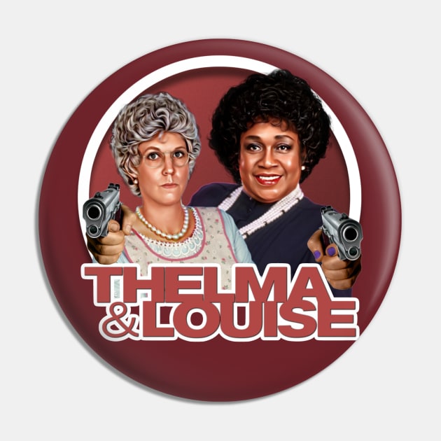 Thelma and Louise Pin by Zbornak Designs