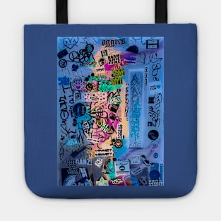 Street Design Tags Urban Stickers NYC Tote