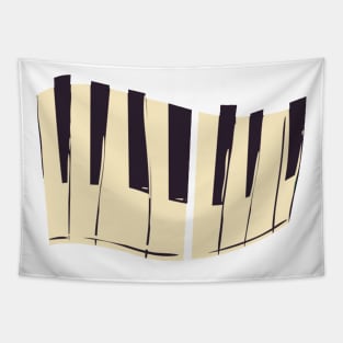 Piano Keys Tapestry