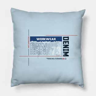 Raw Work Wear Pillow