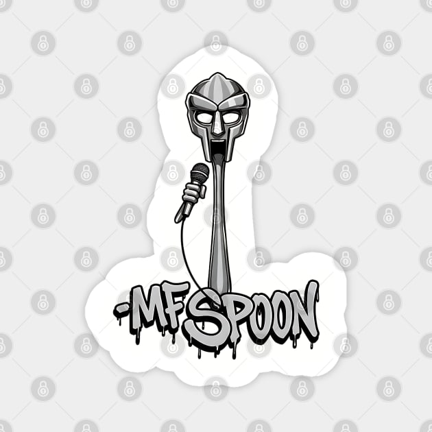 MF Spoon Magnet by UrbanLifeApparel