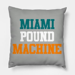 Miami Pound Machine Pillow