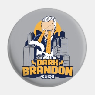 Dark Brandon Rises // Funny Dark Brandon Meme Pin