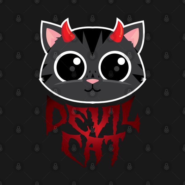 Devil Cat by hello@jobydove.com