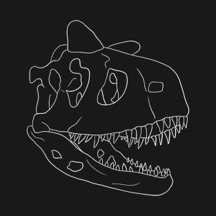 Dinosaurier Fossil Skelett Carnotaurus T-Shirt