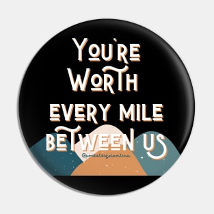 I miss you - Long Distance Pin