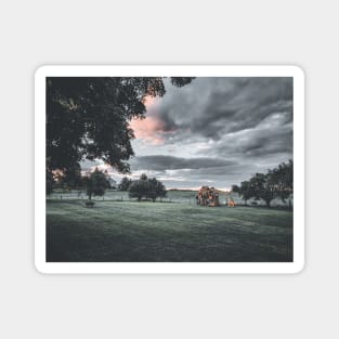 Dream Yard with Dramatic Sky Photography V3 Magnet