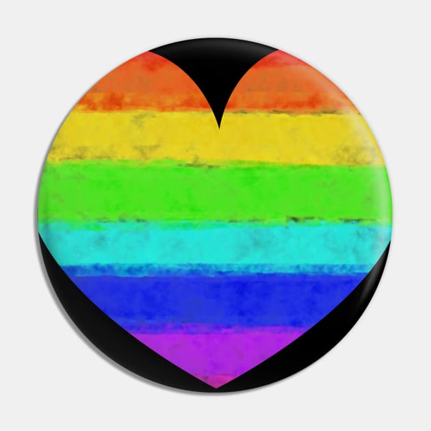 Pride in my Heart Pin by Punderstandable