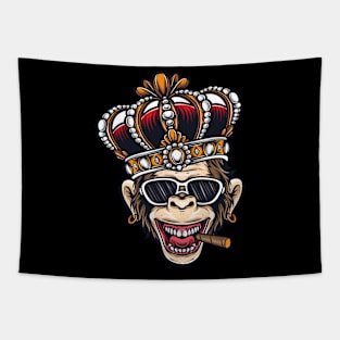 Monkey t-shirt Tapestry