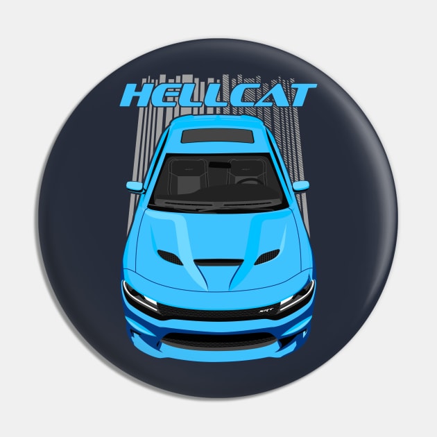 Charger Hellcat - B5 Blue Pin by V8social