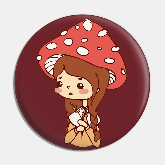 fly-agaric girl Pin by PicMar