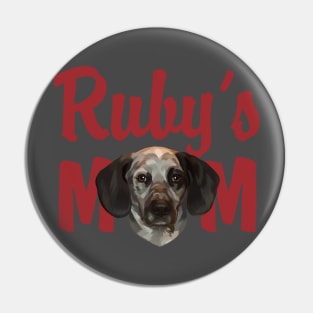 Ruby's Mom Pin
