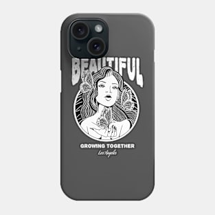 Girl Butterfly tattoo vintage Phone Case