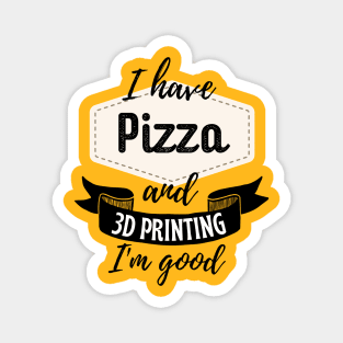 Pizza and 3D Printing Alt Magnet