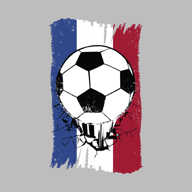 Vintage Netherlands Flag Grunge Football // Dutch Soccer by SLAG_Creative