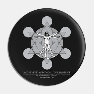 VITRUVIAN MAN 2 Pin