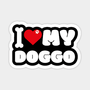 I love my dog Magnet